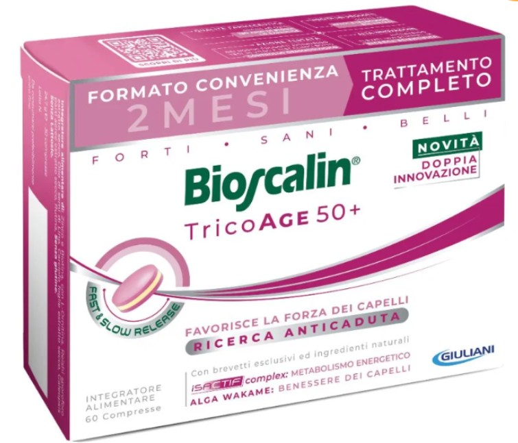 BIOSCALIN TRICOAGE NF 60 COMPRESSE - Pharmaleader