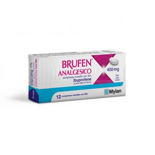 BRUFEN ANALGESICO*12CPR 400MG - Pharmaleader