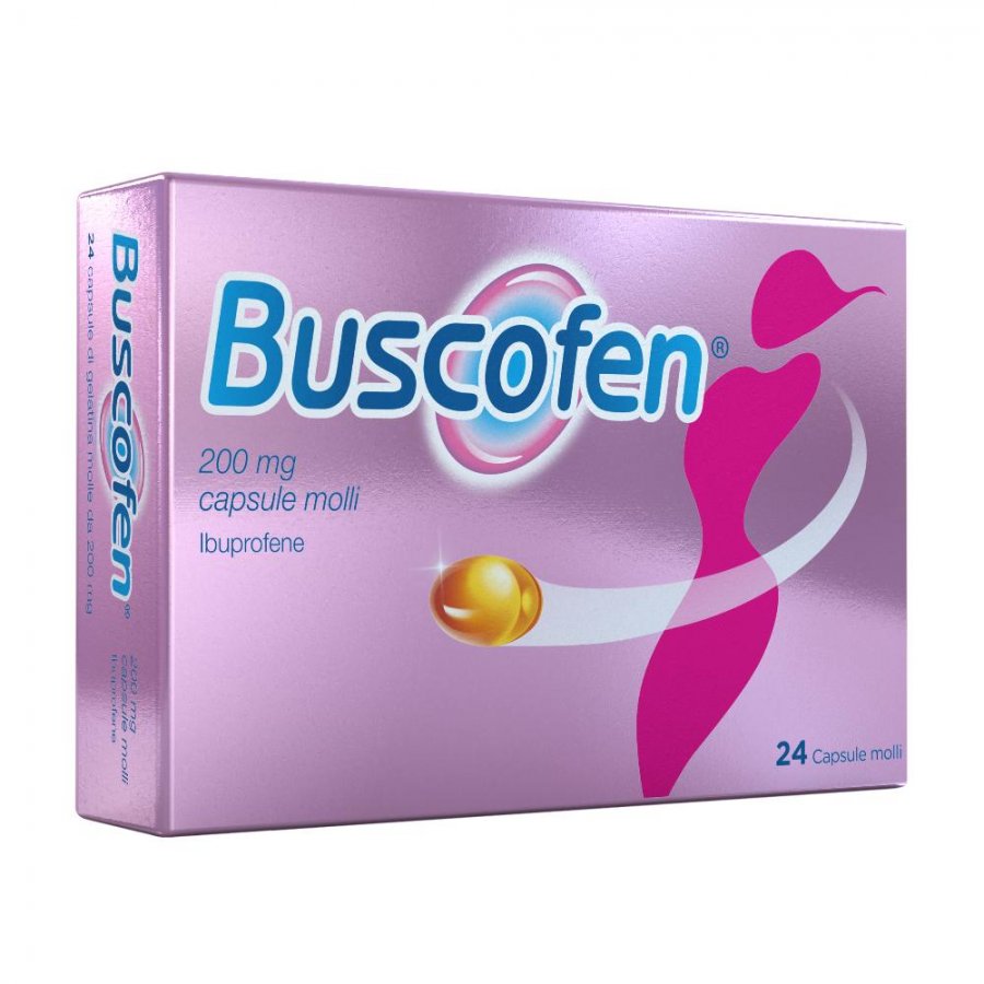 BUSCOFEN*24CPS MOLLI 200MG - Pharmaleader