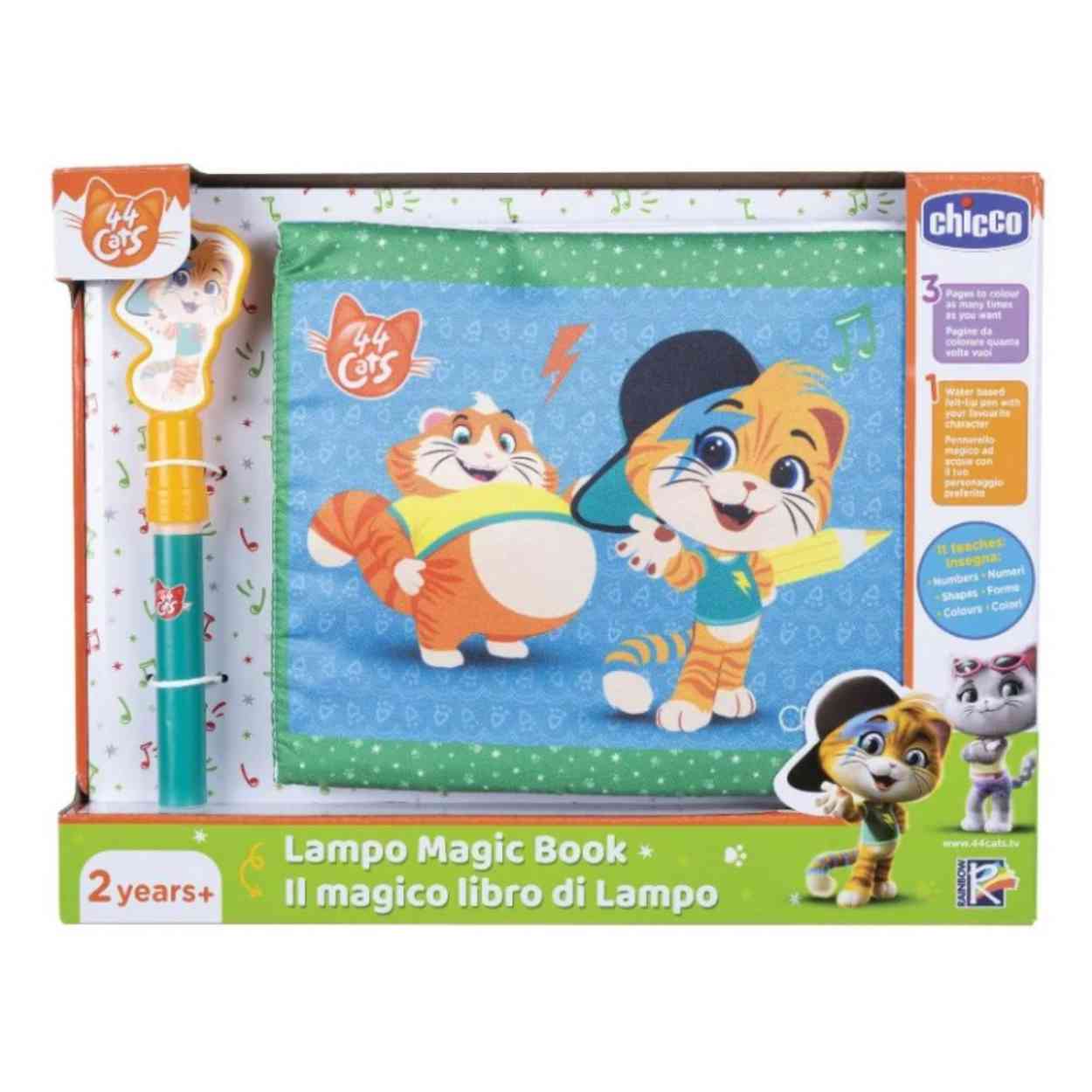 CH GIOCO 44 GATTI IL MAGICO LIBRO DI LAMPO - Pharmaleader