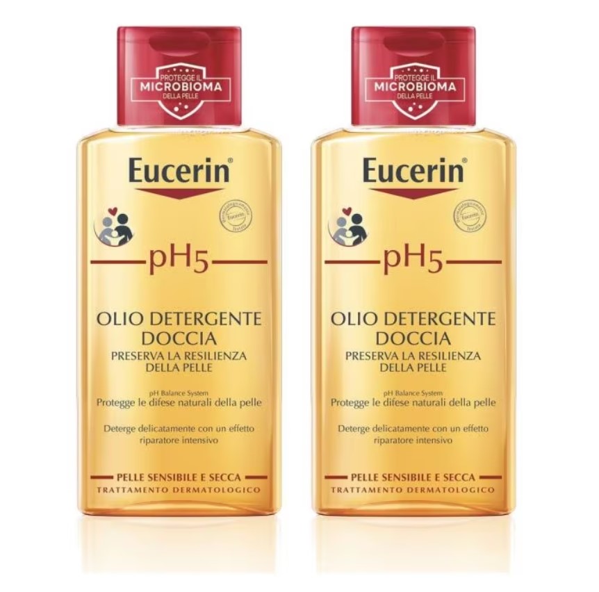 EUCERIN BIPACCO PH5 OLIO DETERGENTE 200 ML + 200 ML - Pharmaleader