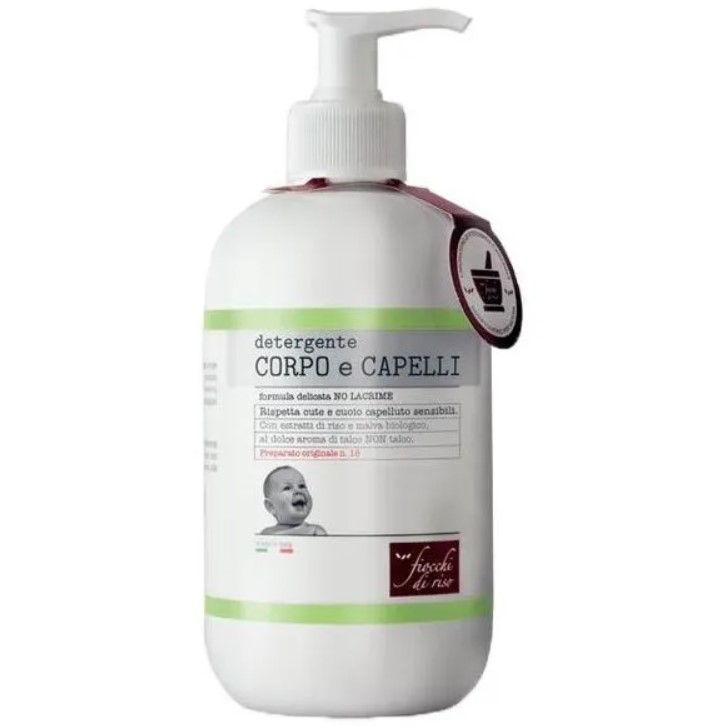 FIOCCHI DI RISO DETERGENTE TALCO CORPO E CAPELLI 700 ML - Pharmaleader