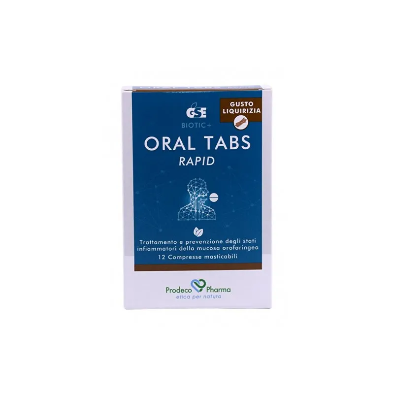 GSE ORAL TABS RAPID LIQUIRIZIA 12 COMPRESSE - Pharmaleader