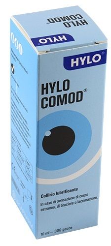 HYLO COMOD GOCCE OCULARI IALURONATO DI SODIO 1% FLACONCINO 10 ML - Pharmaleader