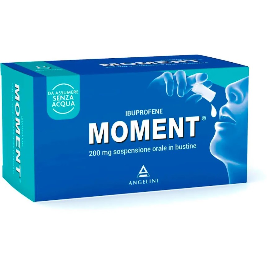 MOMENT*OS SOSP 8BUST 200MG - Pharmaleader