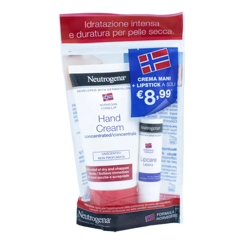 NEUTROGENA MANI NON PROFUMATO + LIPSTICK BUNDLE  - Pharmaleader