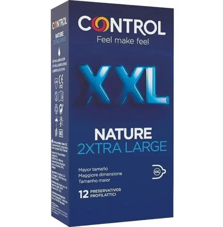 PROFILATTICO CONTROL NATURE XXL 12 PEZZI - Pharmaleader