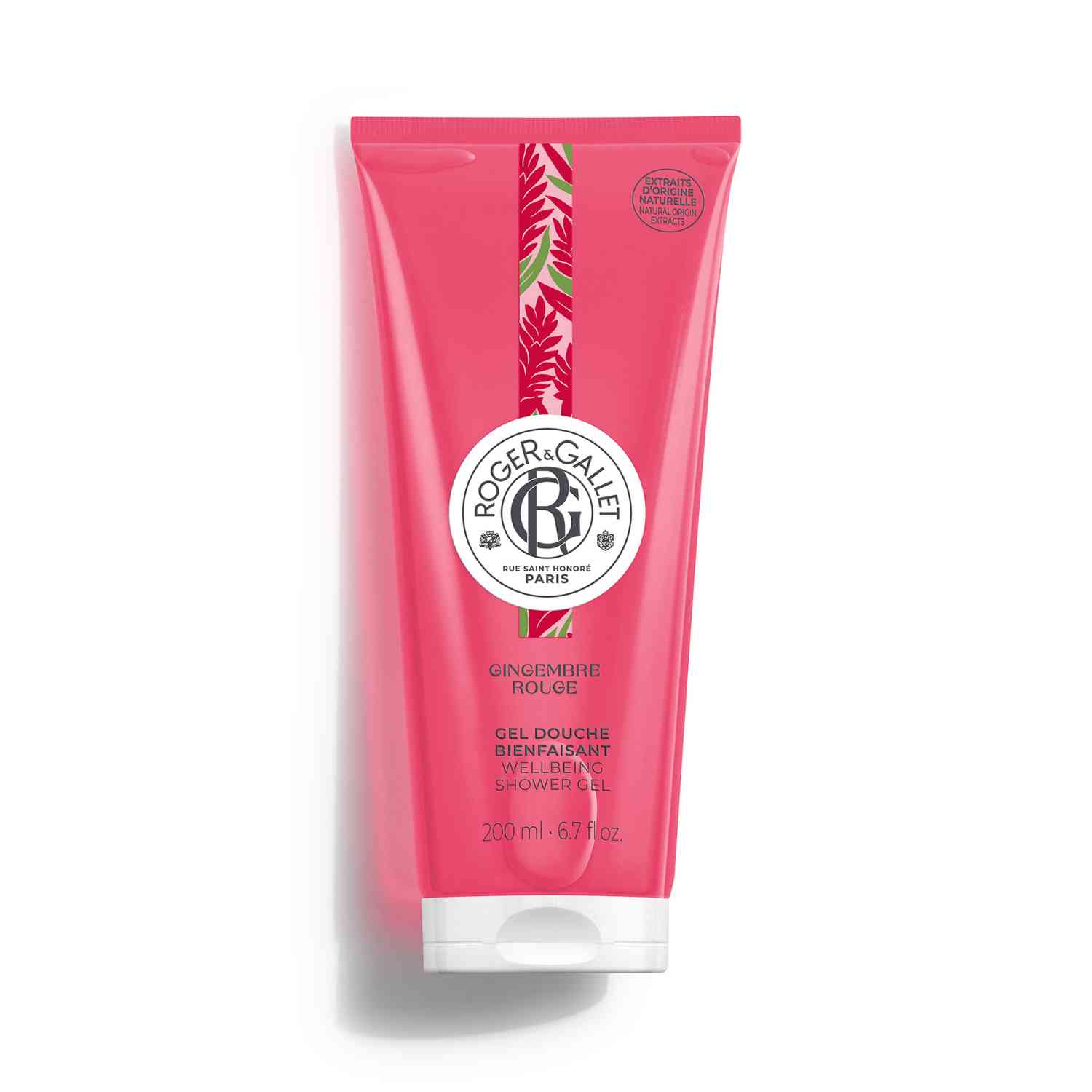 ROGER&GALLET GINGEMBRE ROUGE GEL DOUCHE BENESSERE 200 ML - Pharmaleader