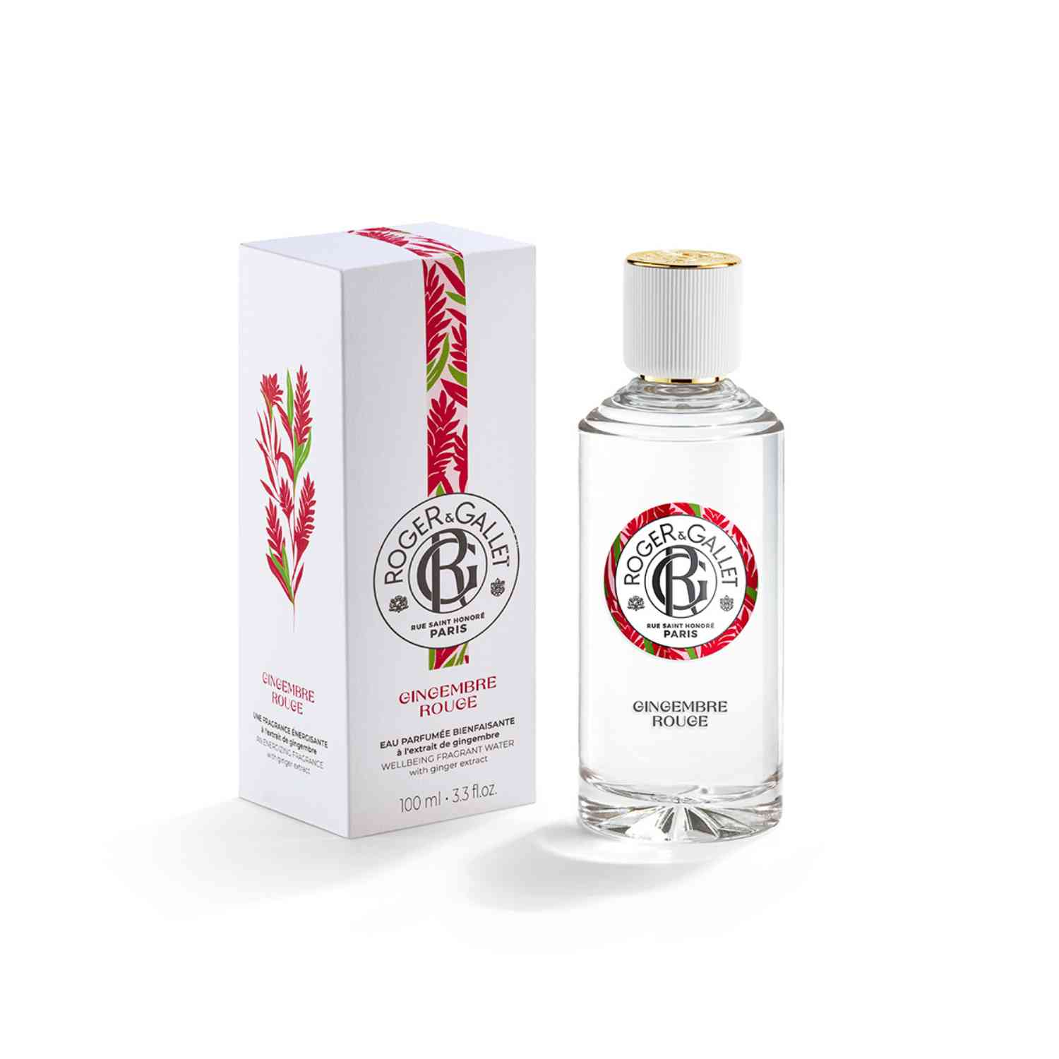 R&G GINGEMBRE ROUGE EAU PARFUMEE 100 ML - Pharmaleader