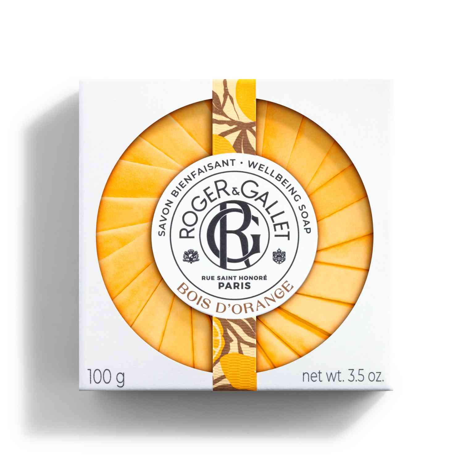 ROGER&GALLET BOIS D'ORANGE SAPONETTA 100 G - Pharmaleader