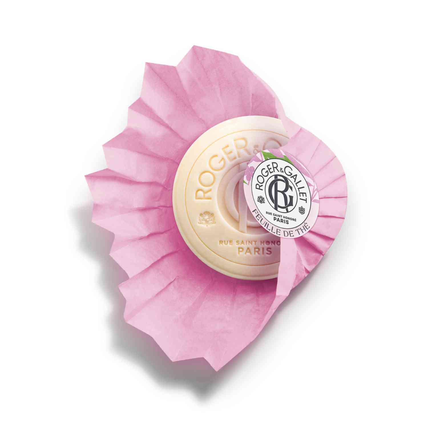 ROGER&GALLET FEUILLE DE THE SAPONETTA 100 G - Pharmaleader
