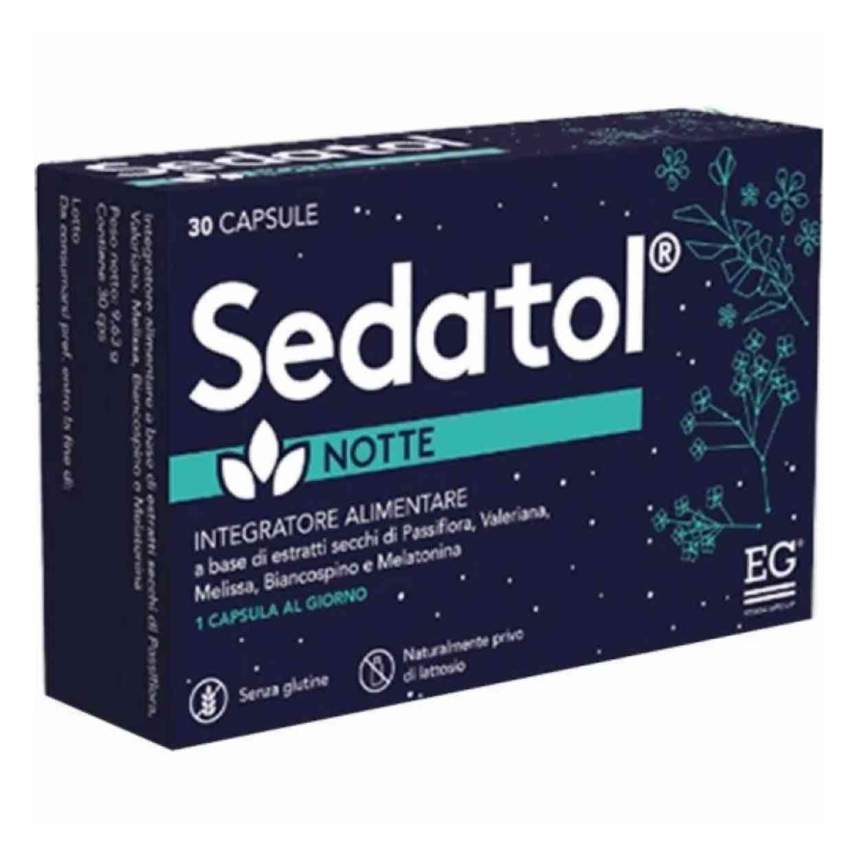 SEDATOL NOTTE NF 30 CAPSULE - Pharmaleader