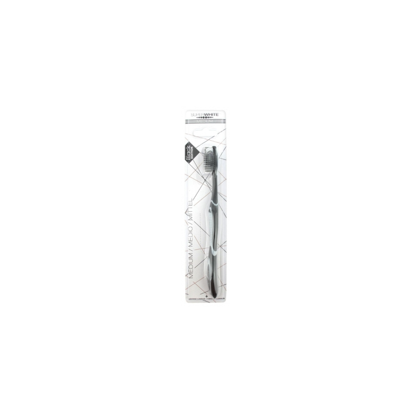 SUPERWHITE SPAZZOLINO MEDIO BLACK EDITION  - Pharmaleader