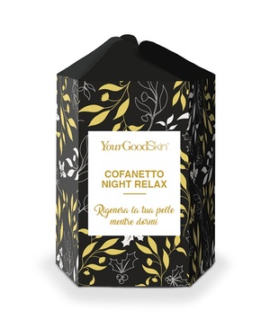 YGS COFANETTO  NIGHT RELAX 1 DETERGENTE NUTRIENTE 125 ML + 1 CICA TRATTAMENTO RIGENERANTE NOTTE 50 ML + 1 CREMA NOTTE PRO VITAMINA 50 ML - Pharmaleader