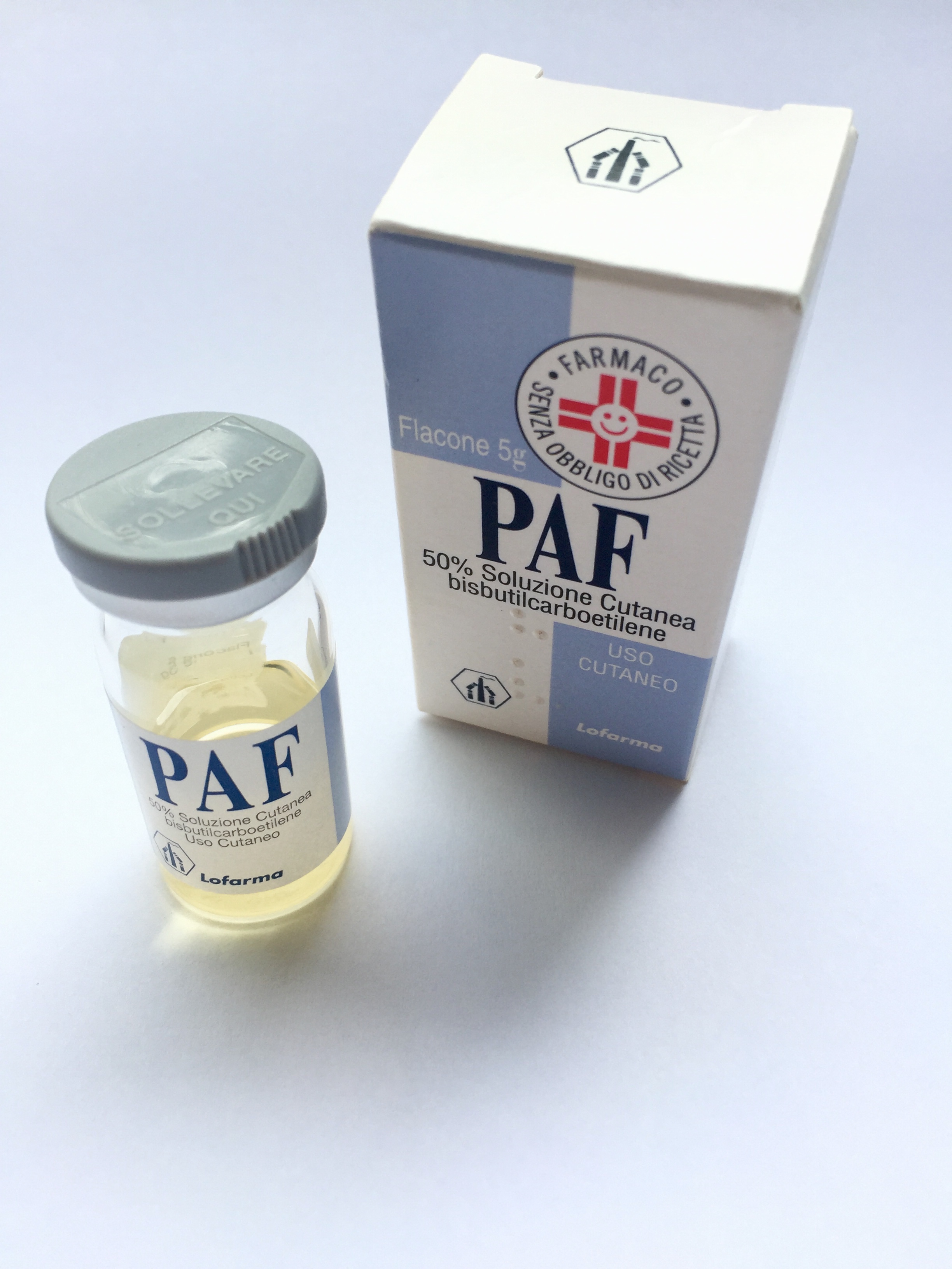 PAF*50% SOL CUT FL 5G - Pharmaleader