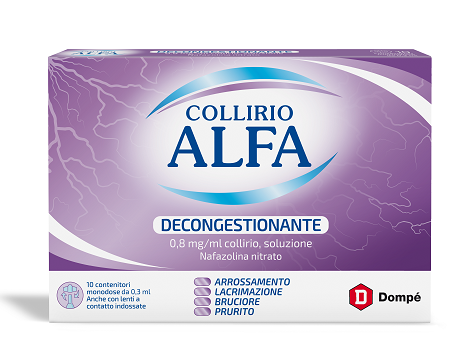 COLLIRIO ALFA DEC*10CONT 0,3ML - Pharmaleader