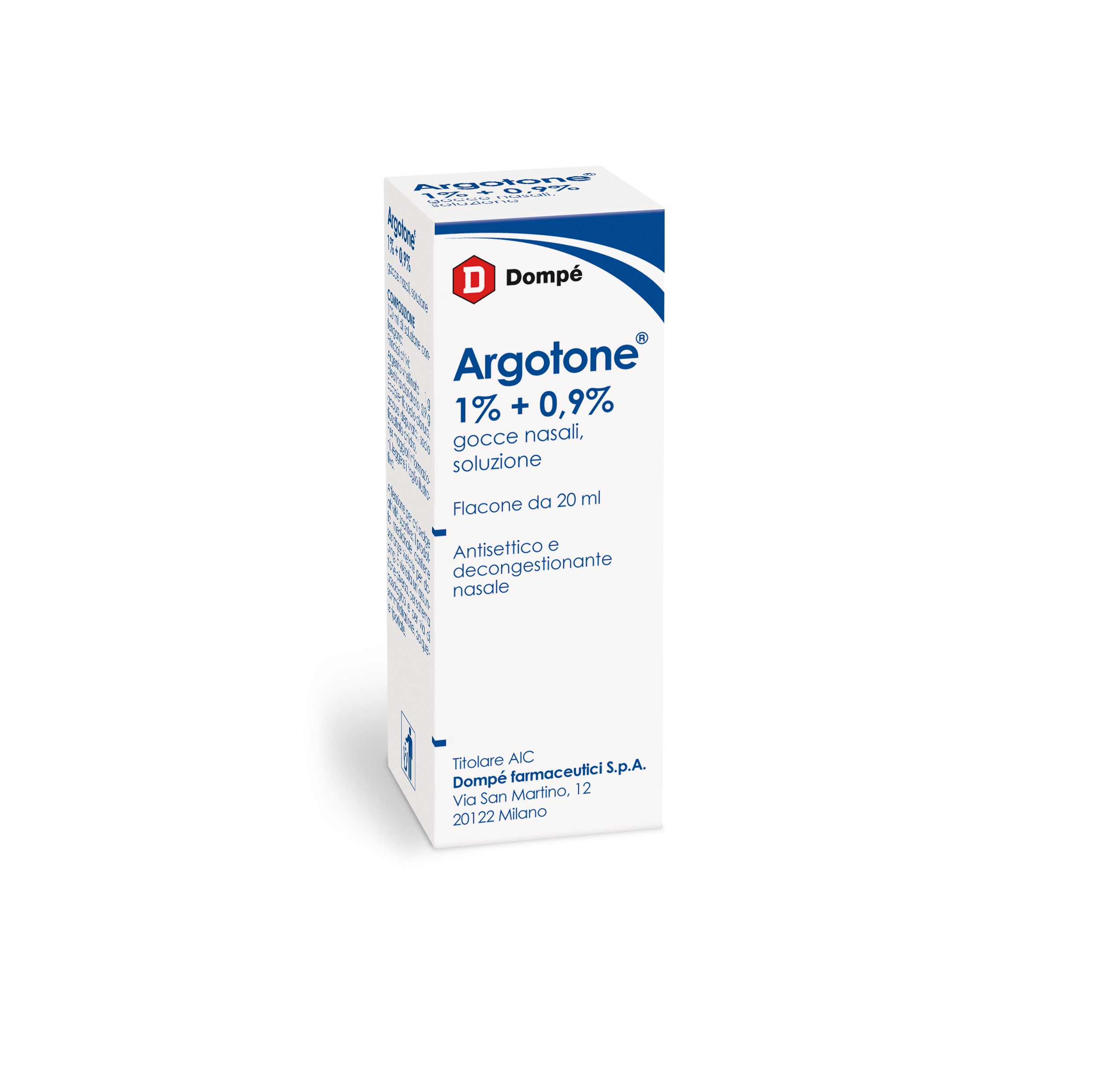 ARGOTONE*GTT RINO 20ML 1%+0,9% - Pharmaleader