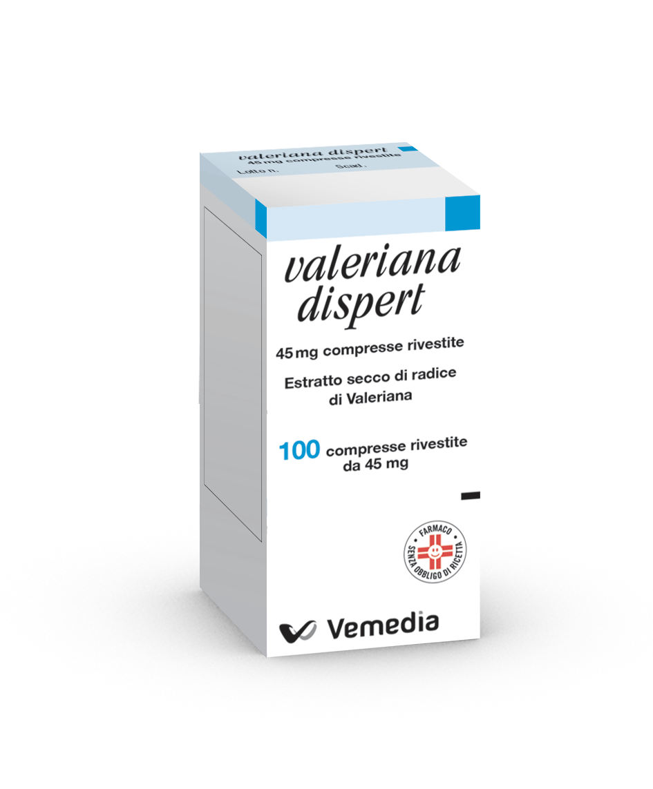 VALERIANA DISPERT*100CPR 45MG - Pharmaleader