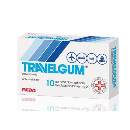 TRAVELGUM*10GOMME MAST 20MG - Pharmaleader