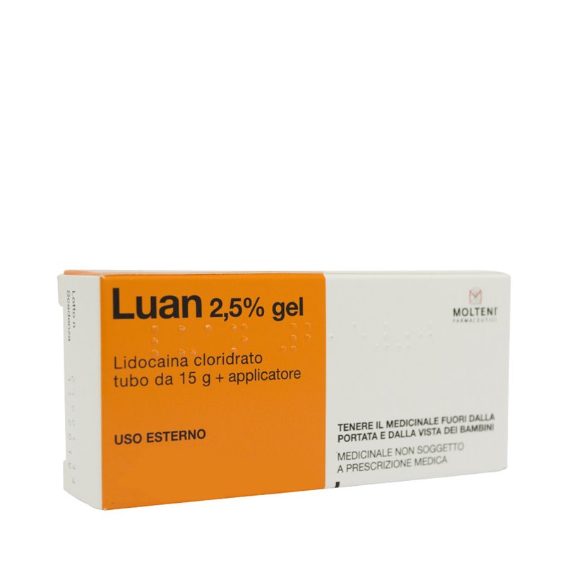 LUAN*GEL 15G 2,5%+APPLICATORE - Pharmaleader