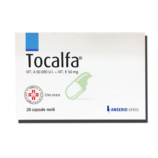 TOCALFA*20CPS MOLLI 50000UI+50 - Pharmaleader
