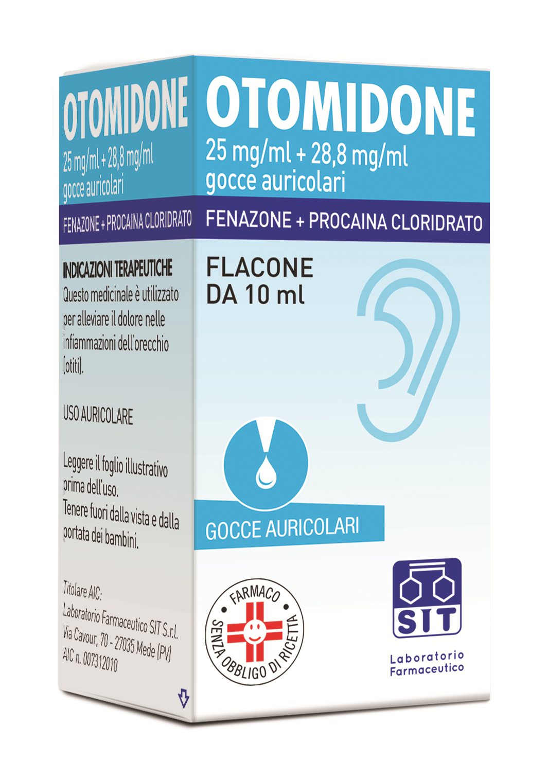 OTOMIDONE*GTT OTO 10ML - Pharmaleader