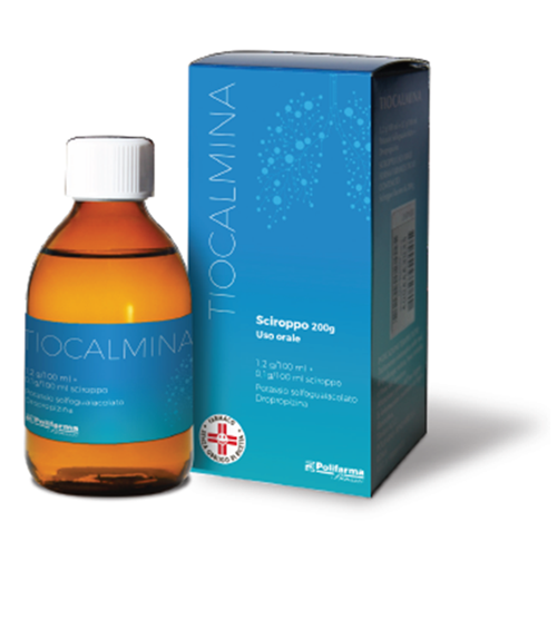 TIOCALMINA*SCIR 200G - Pharmaleader