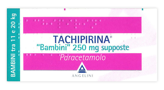 TACHIPIRINA*BB 10SUPP 250MG - Pharmaleader