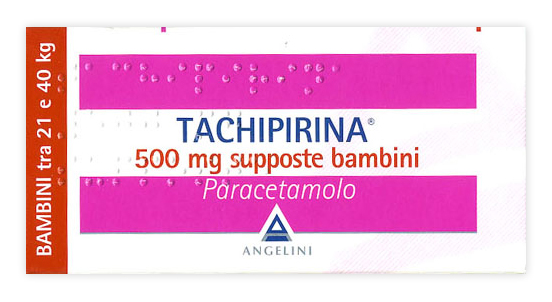 TACHIPIRINA*BB 10SUPP 500MG - Pharmaleader