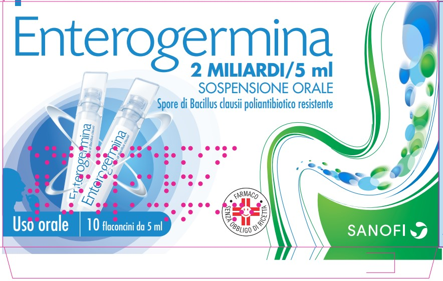 ENTEROGERMINA*OS 10FL 2MLD/5ML - Pharmaleader