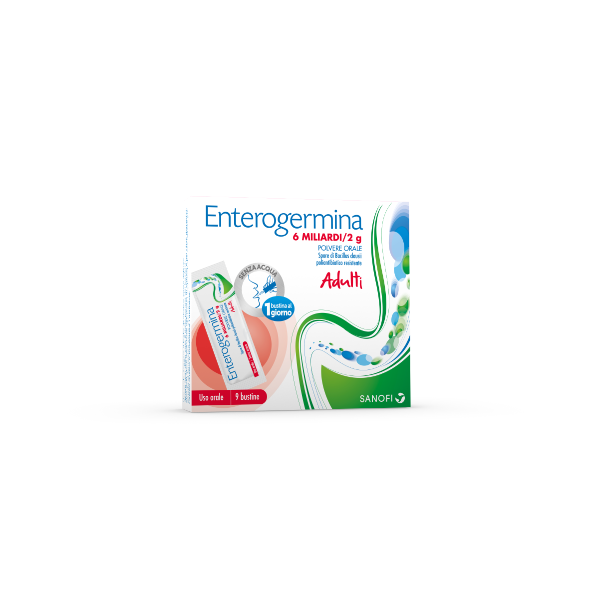 ENTEROGERMINA*OS 9BS 6MLD/2G - Pharmaleader