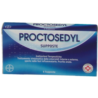 PROCTOSEDYL*6SUPPOSTE - Pharmaleader