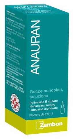 ANAURAN*GTT AURIC FL 25ML - Pharmaleader