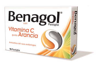 BENAGOL VIT C*16PAST ARANCIA - Pharmaleader
