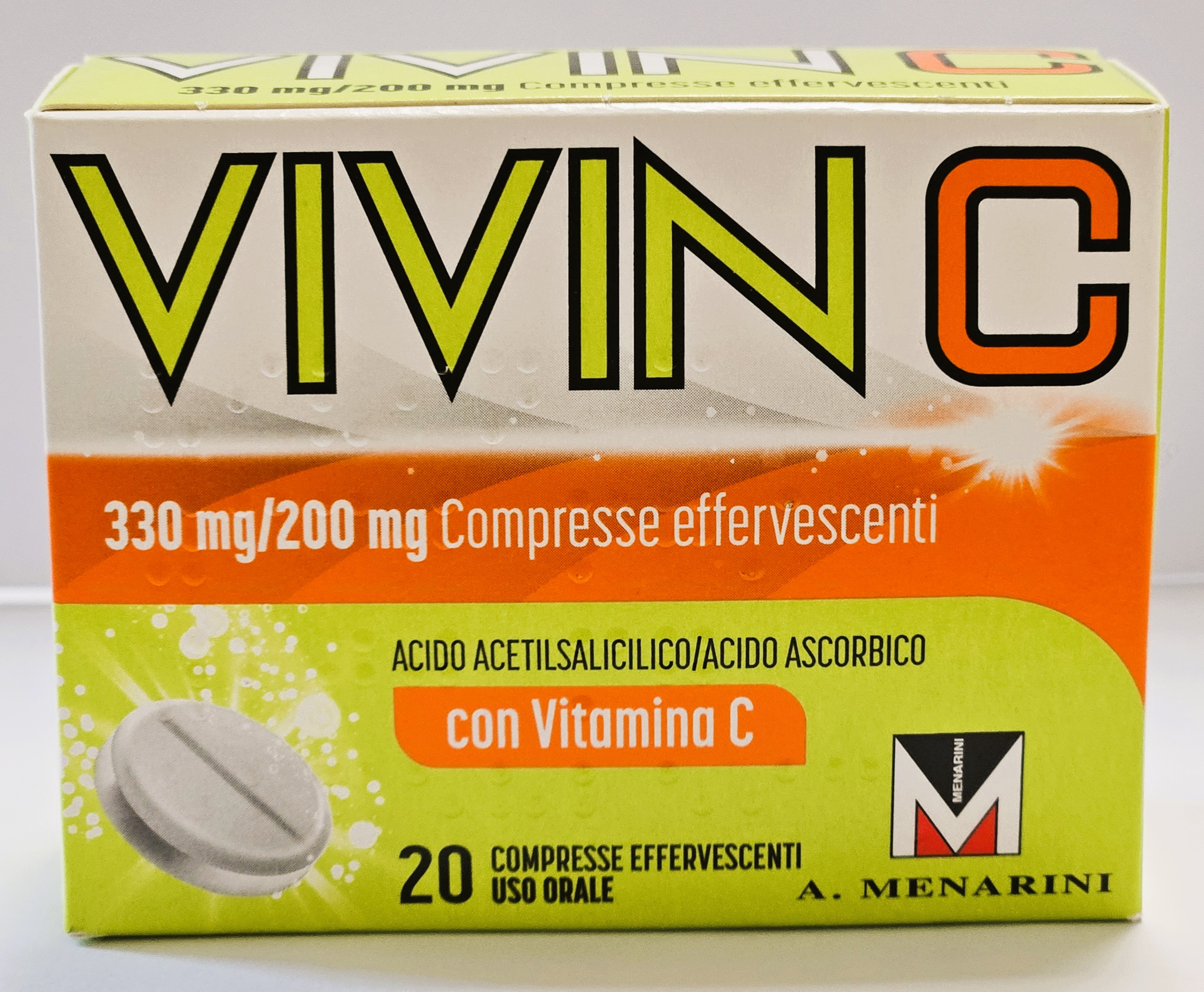 VIVIN C*20CPR EFF 330MG+200MG - Pharmaleader