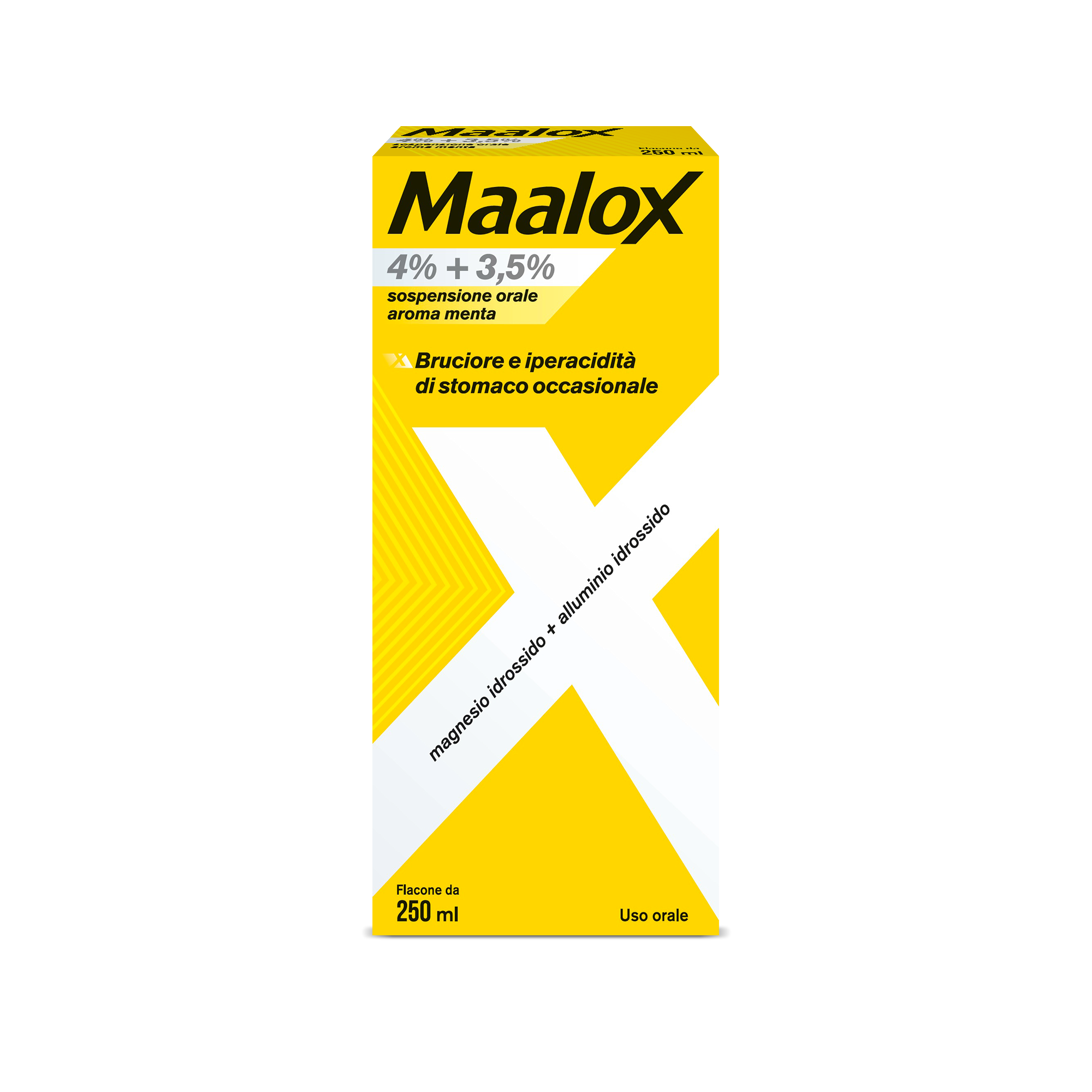 MAALOX*OS SOSP 250ML 4+3,5% ME - Pharmaleader