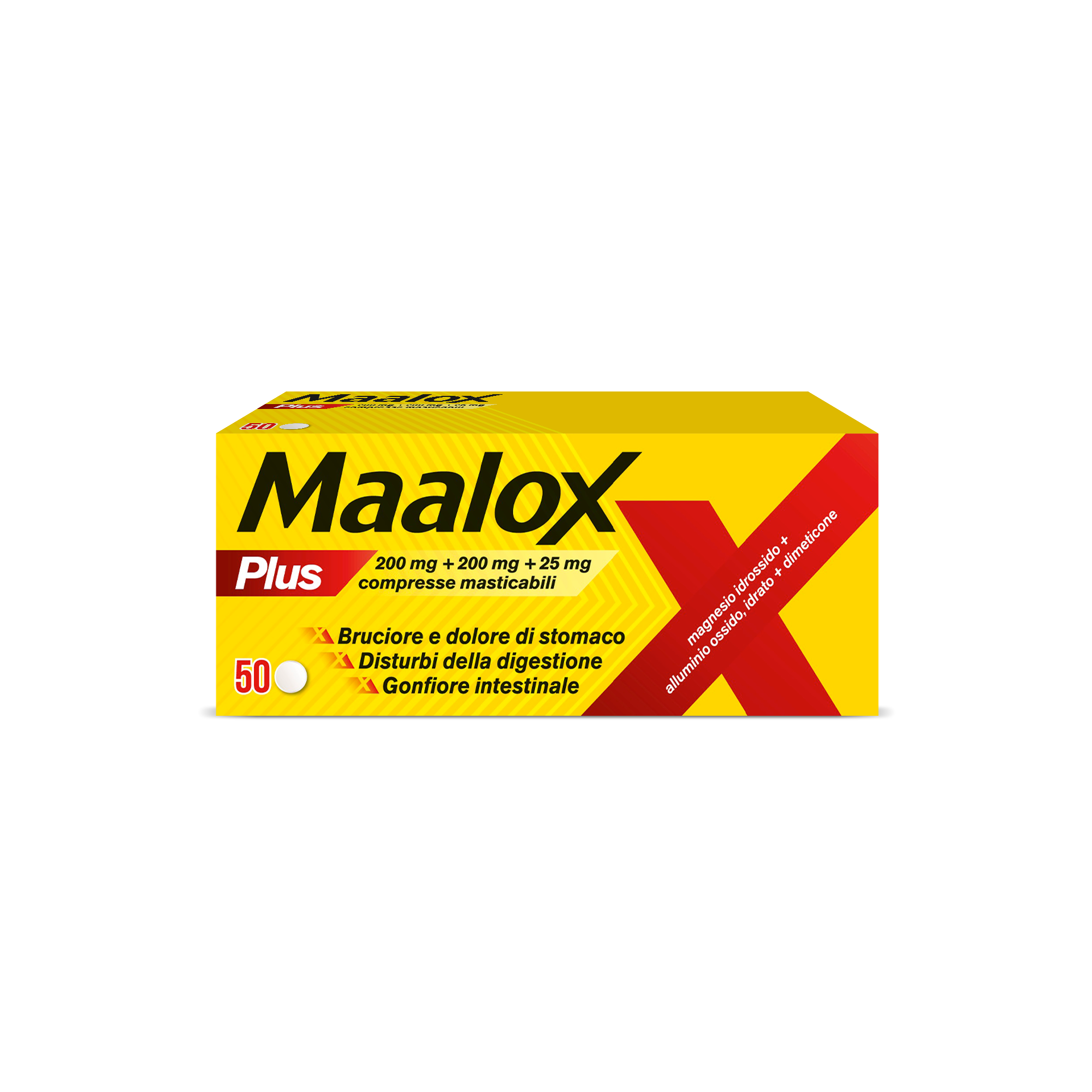 MAALOX PLUS*50CPR MAST - Pharmaleader