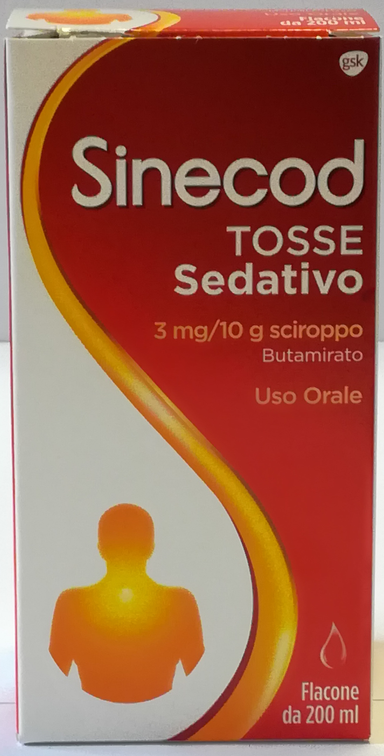 SINECOD TOSSE SED*200ML3MG/10G - Pharmaleader