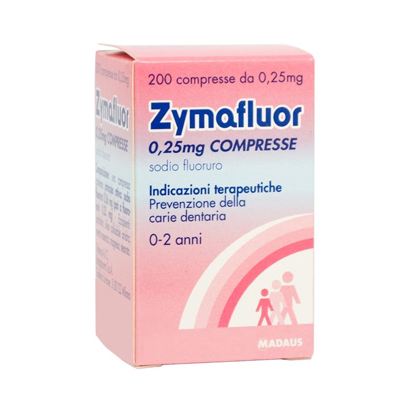 ZYMAFLUOR*200CPR 0,25MG - Pharmaleader