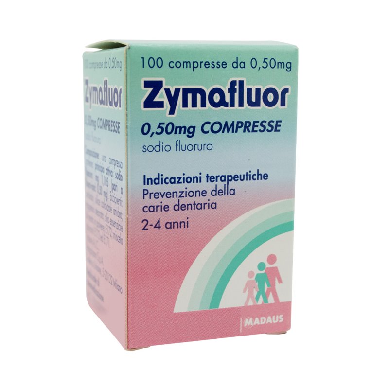 ZYMAFLUOR*100CPR 0,50MG - Pharmaleader