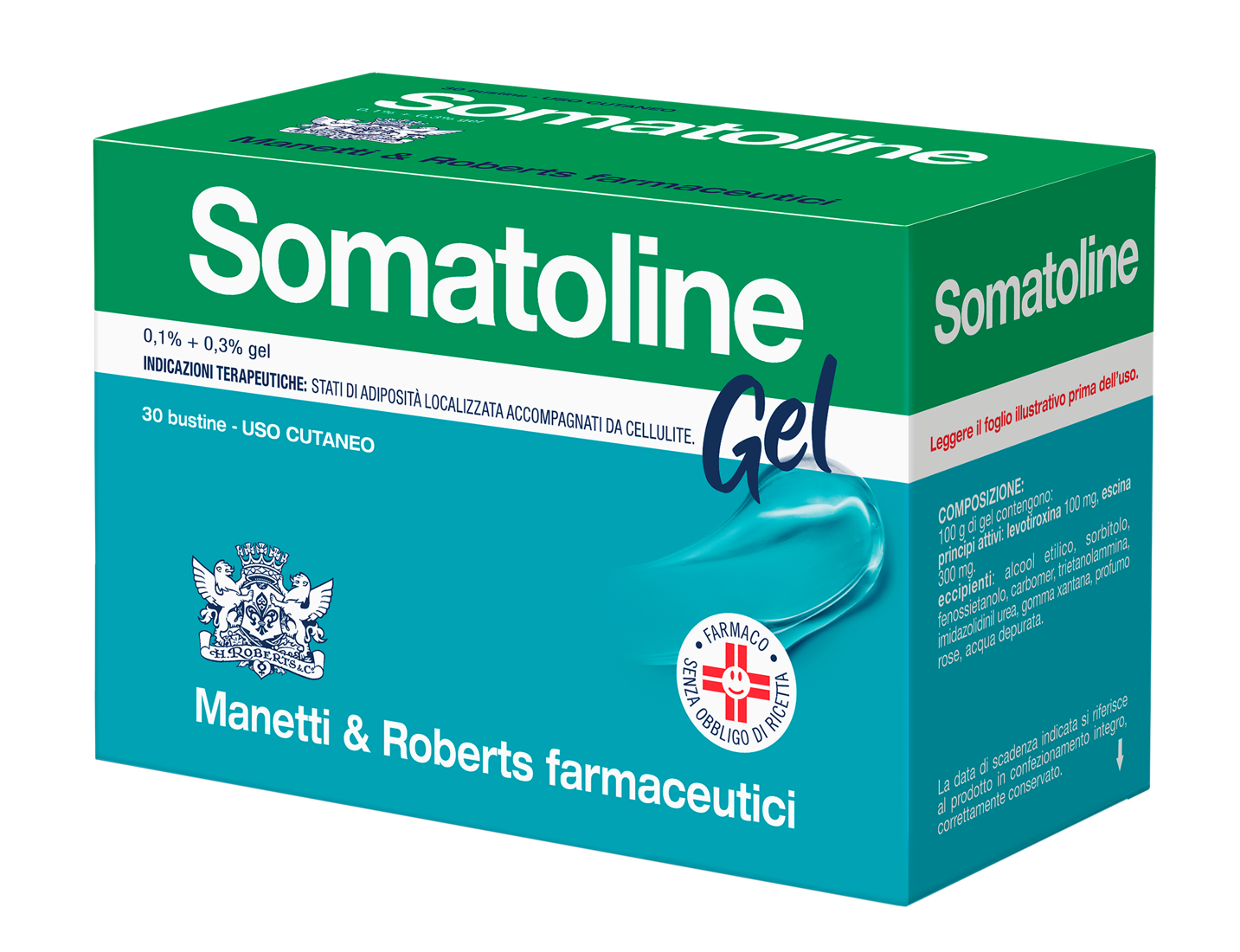 SOMATOLINE*GEL 30BUST 10G - Pharmaleader