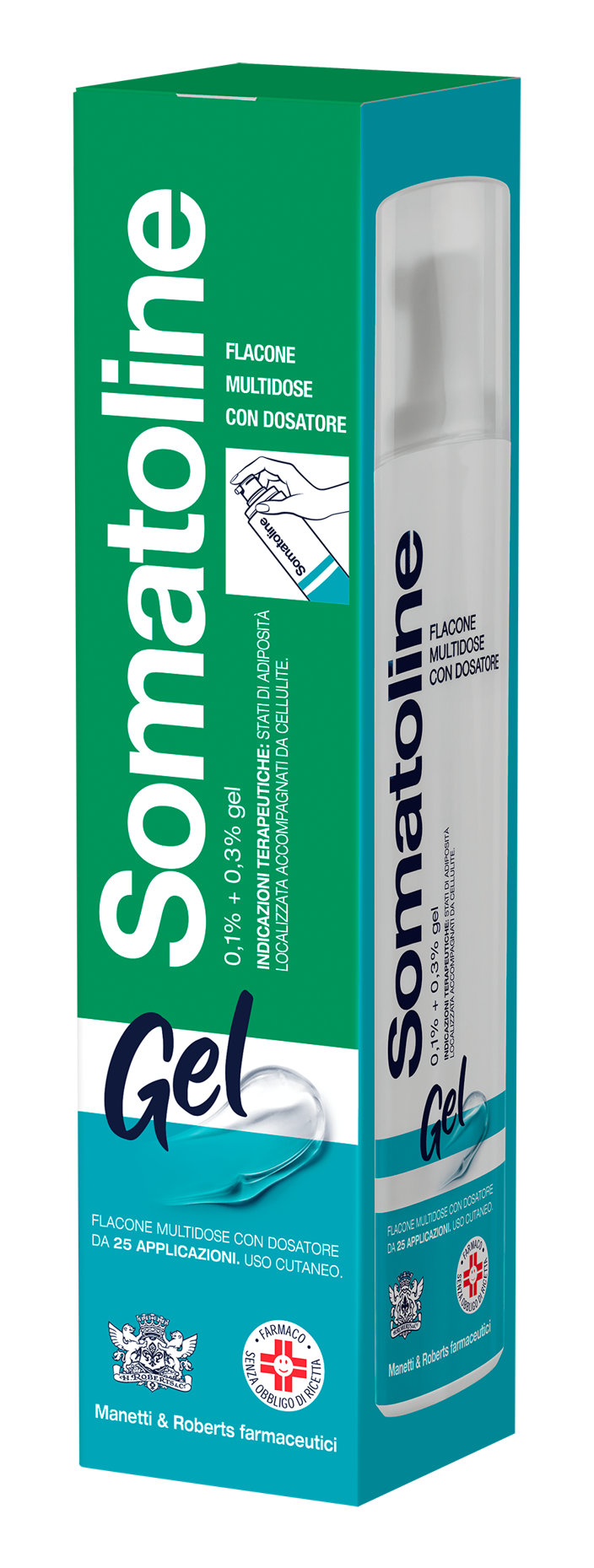 SOMATOLINE*GEL 250ML 0,15+0,3% - Pharmaleader