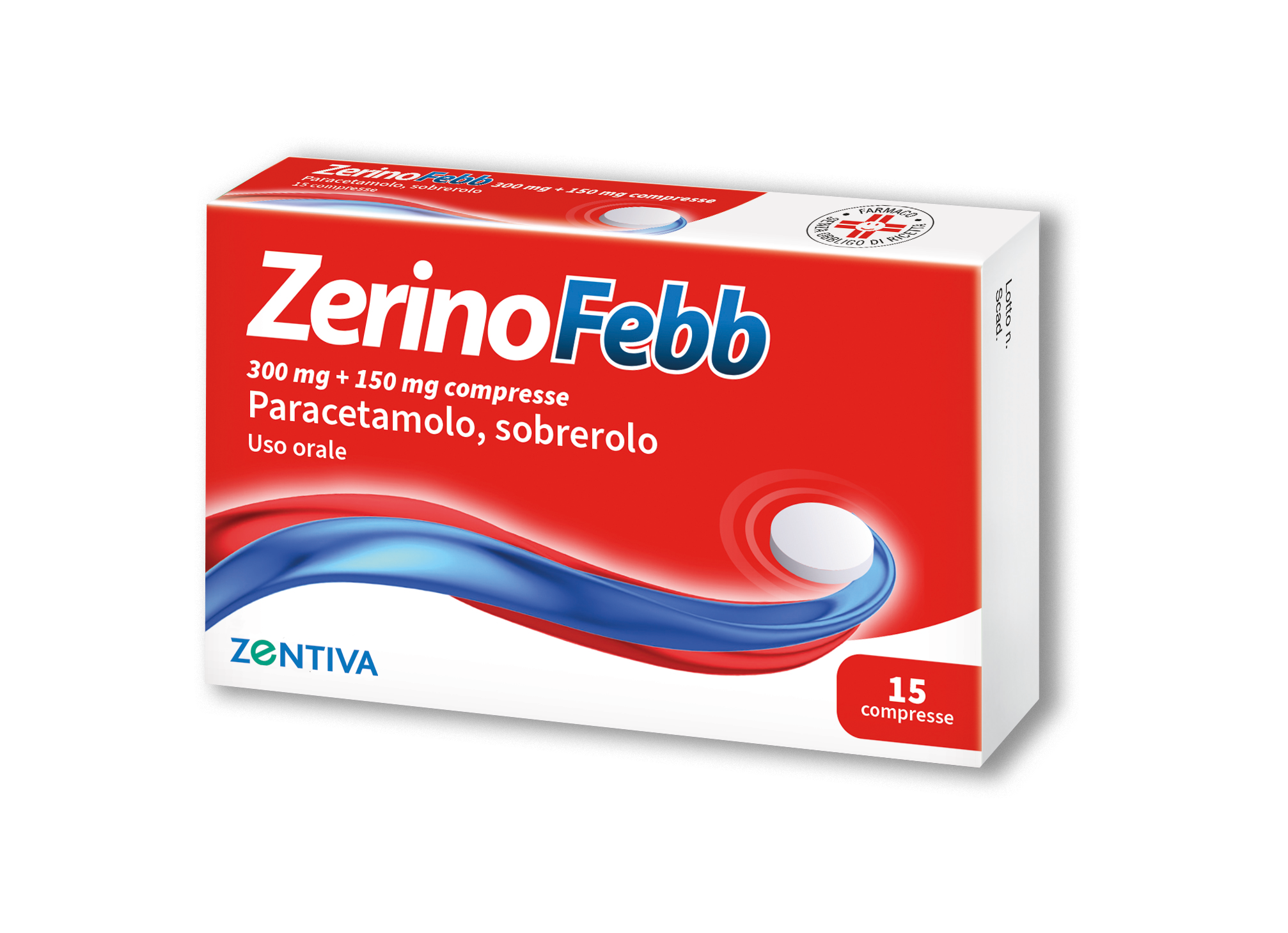 ZERINOFEBB*AD 15CPR 300+150MG - Pharmaleader