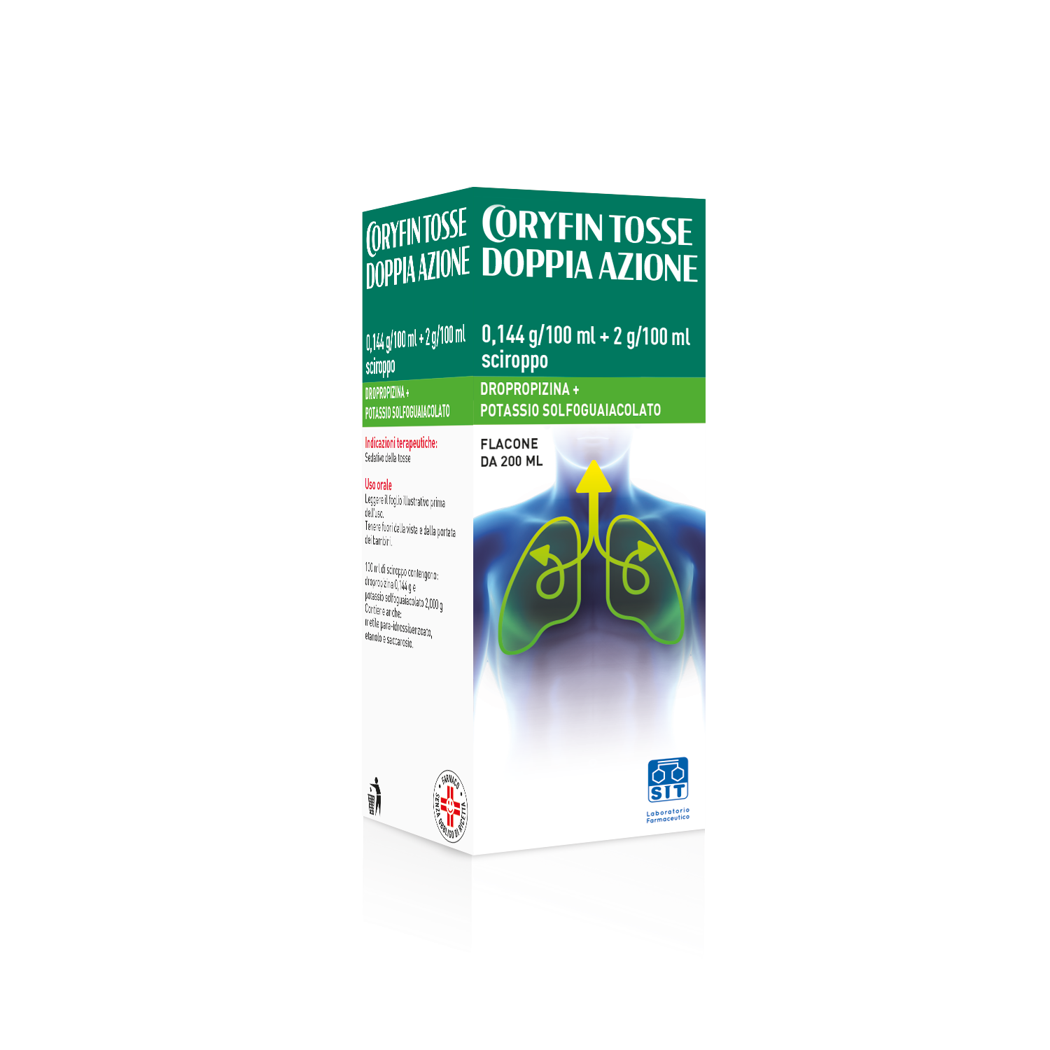 CORYFIN TOSSE DOPPIA AZ*200ML - Pharmaleader