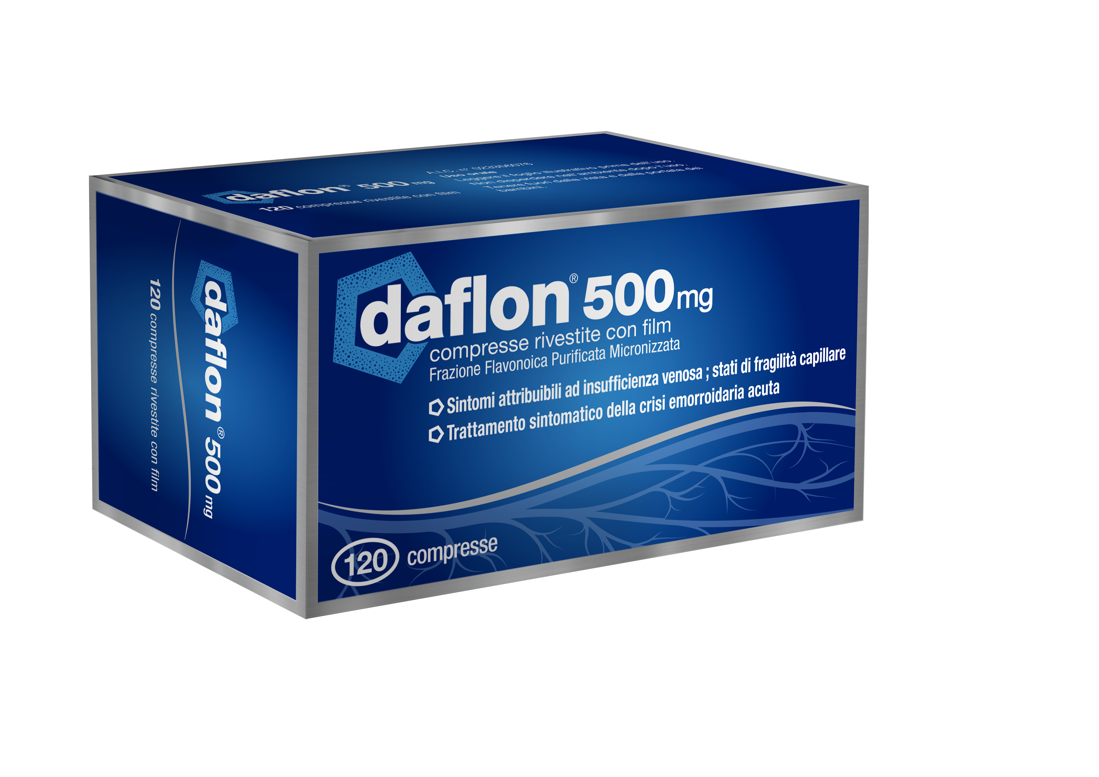 DAFLON*120CPR RIV 500MG - Pharmaleader
