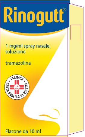 RINOGUTT*SPRAY NASALE 10ML - Pharmaleader
