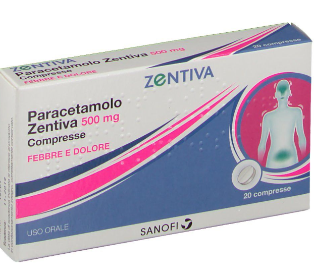 PARACETAMOLO ZEN*20CPR 500MG - Pharmaleader