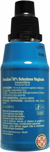 BETADINE*SOLUZ VAG 125ML 10% - Pharmaleader