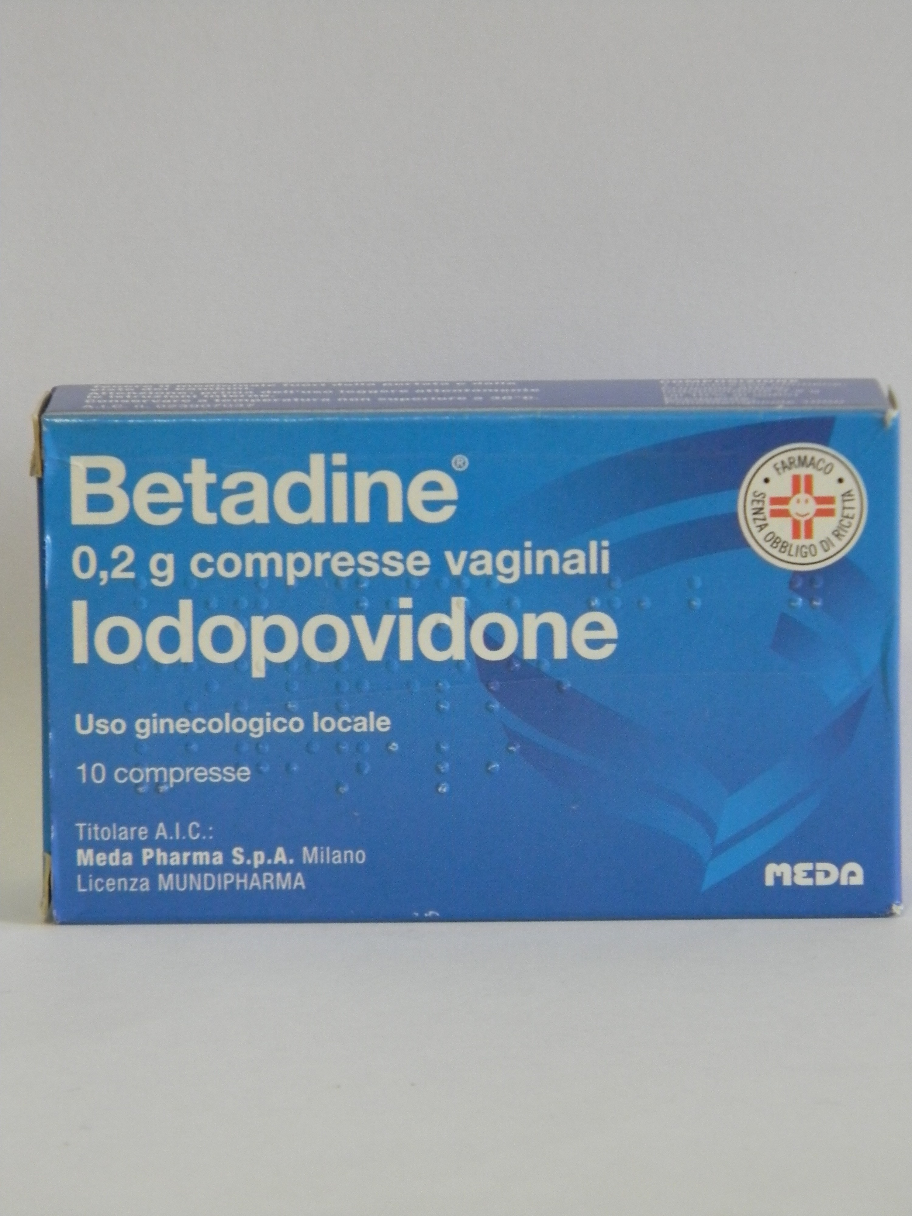 BETADINE*10CPR VAG 200MG - Pharmaleader