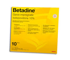 BETADINE*10GARZE IMPREGN 10x10 - Pharmaleader